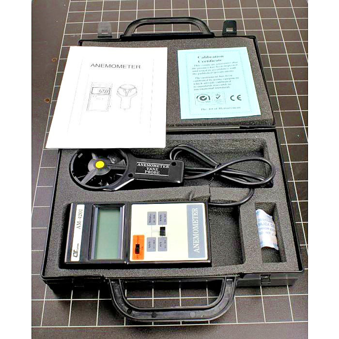 Thumbnail: Lutron AM-4201 Digital Anemometer