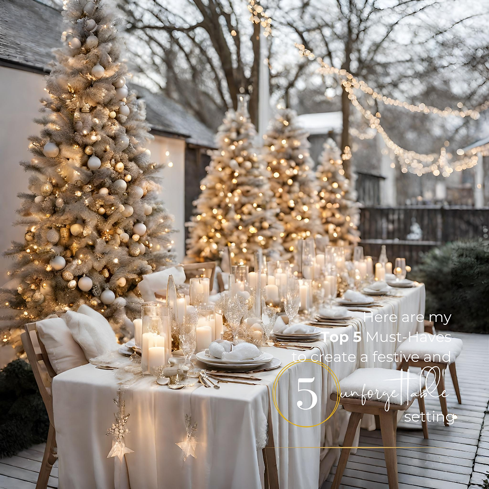 5 Unforgettable Table Settings