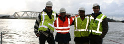 At Maeslant Barrier_ with Dutch Colleagues