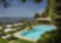 Belmond Villa San Michele outside by the pool