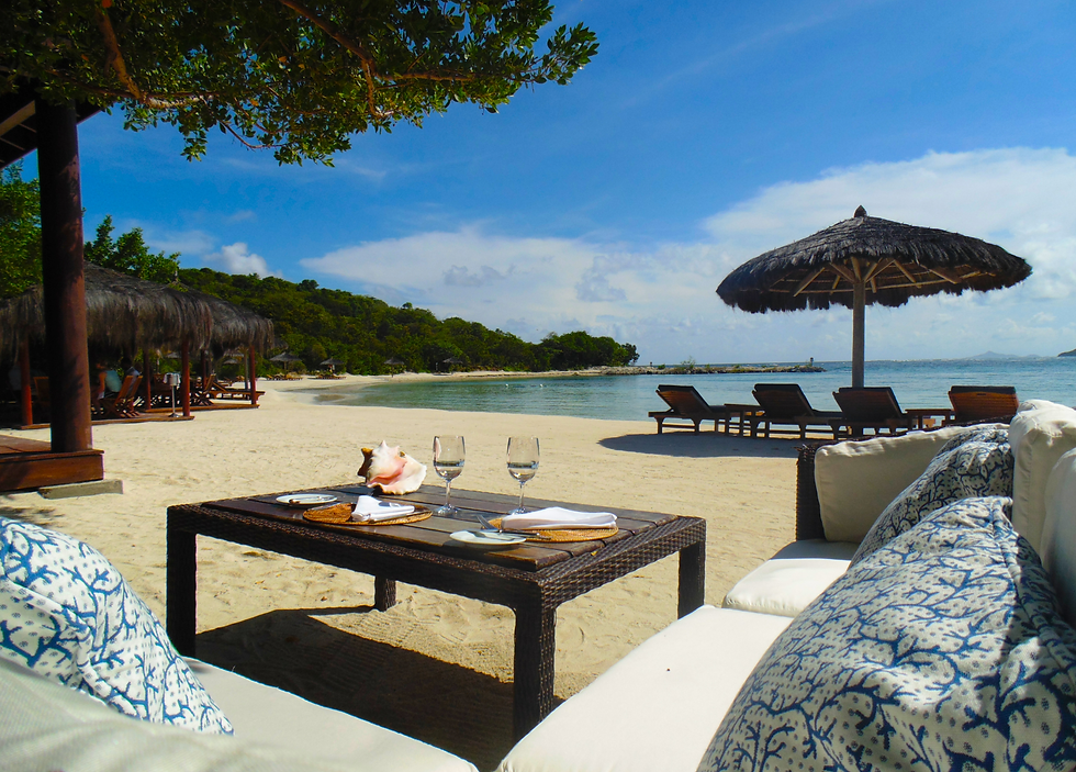 Shell Beach Canouan