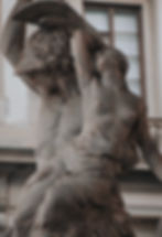 The statue of the rape of Polyxena in Florence