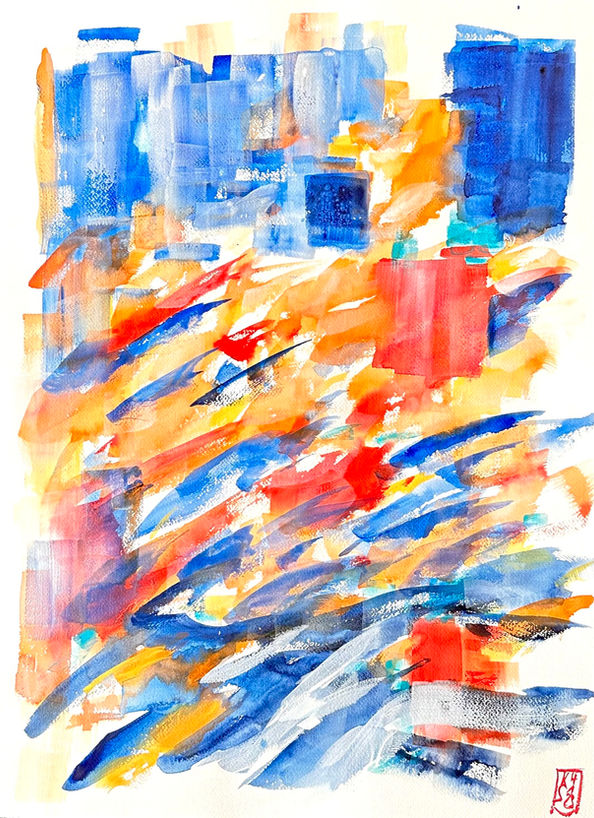 Sundown | Watercolor