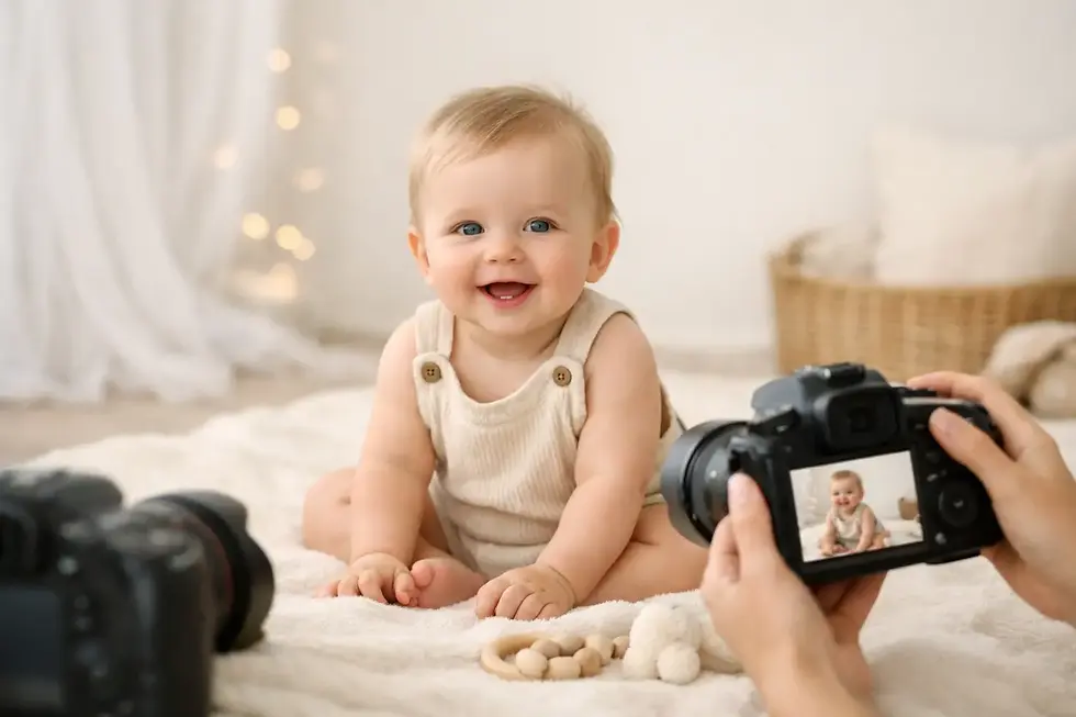 Sitter Milestone Photography Guide for Parents