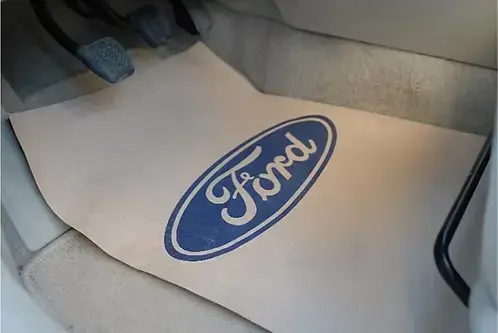 Oto Servis Baskılı tek kullanımlık araç kağıt paspas