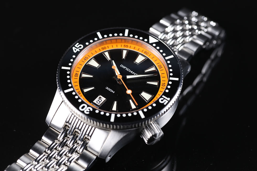 Thumbnail: Marlin Enamel Black Dial