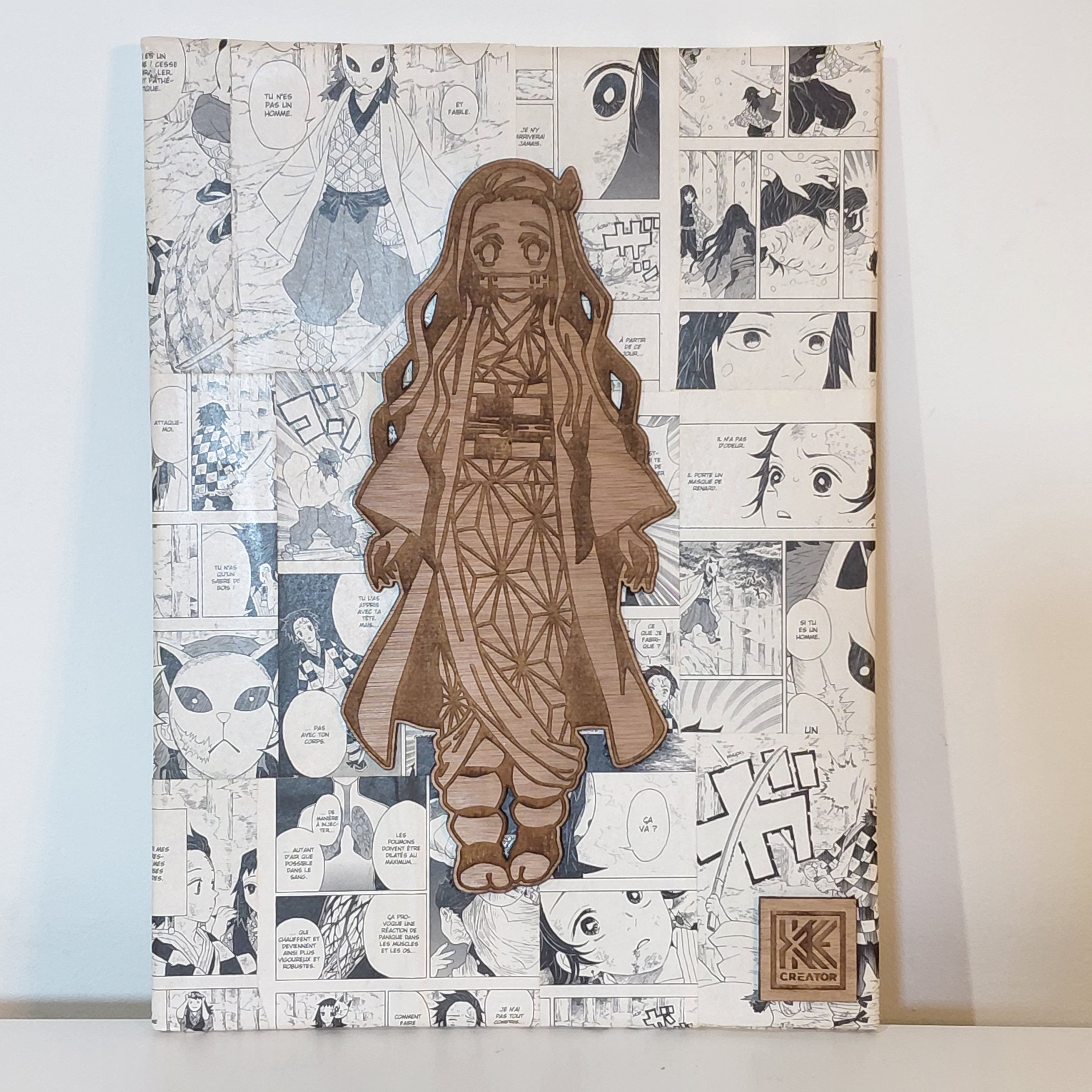 Tableau : DS Nezuko - 40 x 30  cm