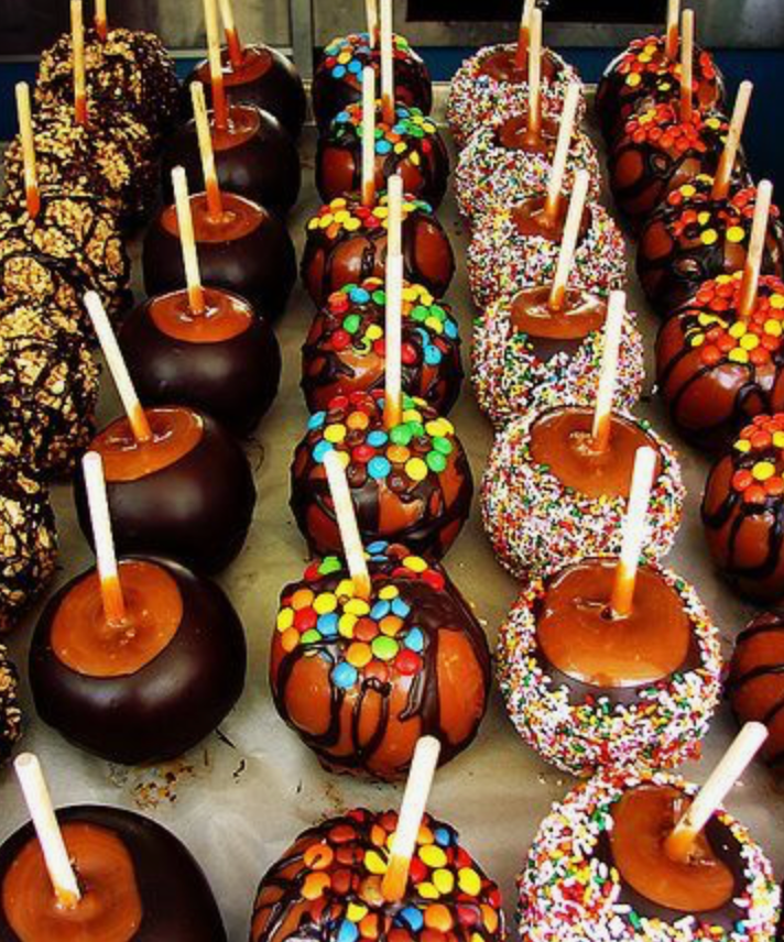 Dipped Candy Apples