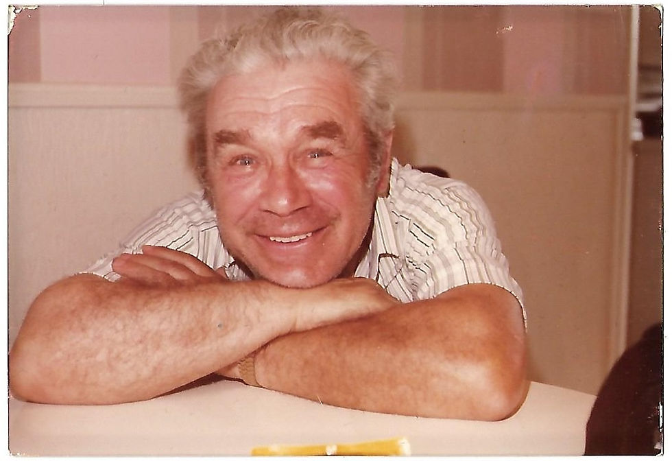 Bob Foster, the author's father, happily retired in 1984