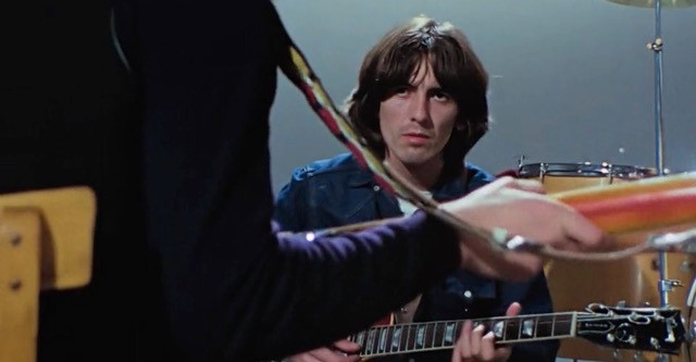George Harrison on the day he announces he's leaving the band