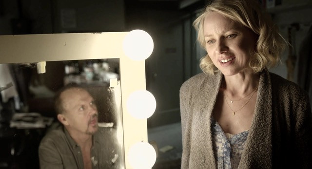 Michael Keaton and Naomi Watts in Birdman (2015)