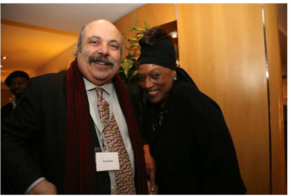Fred Plotkin with opera legend Jessye Norman. The two taught together at the University of Oxford (2015)