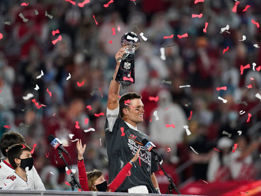 Guess who did it again, yep, Brady.