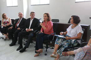 Vice-governadora coordena as atividades da 1ª edição do Fórum Estadual de Mediação, Justiça Restaura