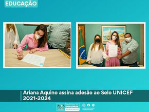 Paraipaba-CE assina adesão ao Selo UNICEF 2021-2024