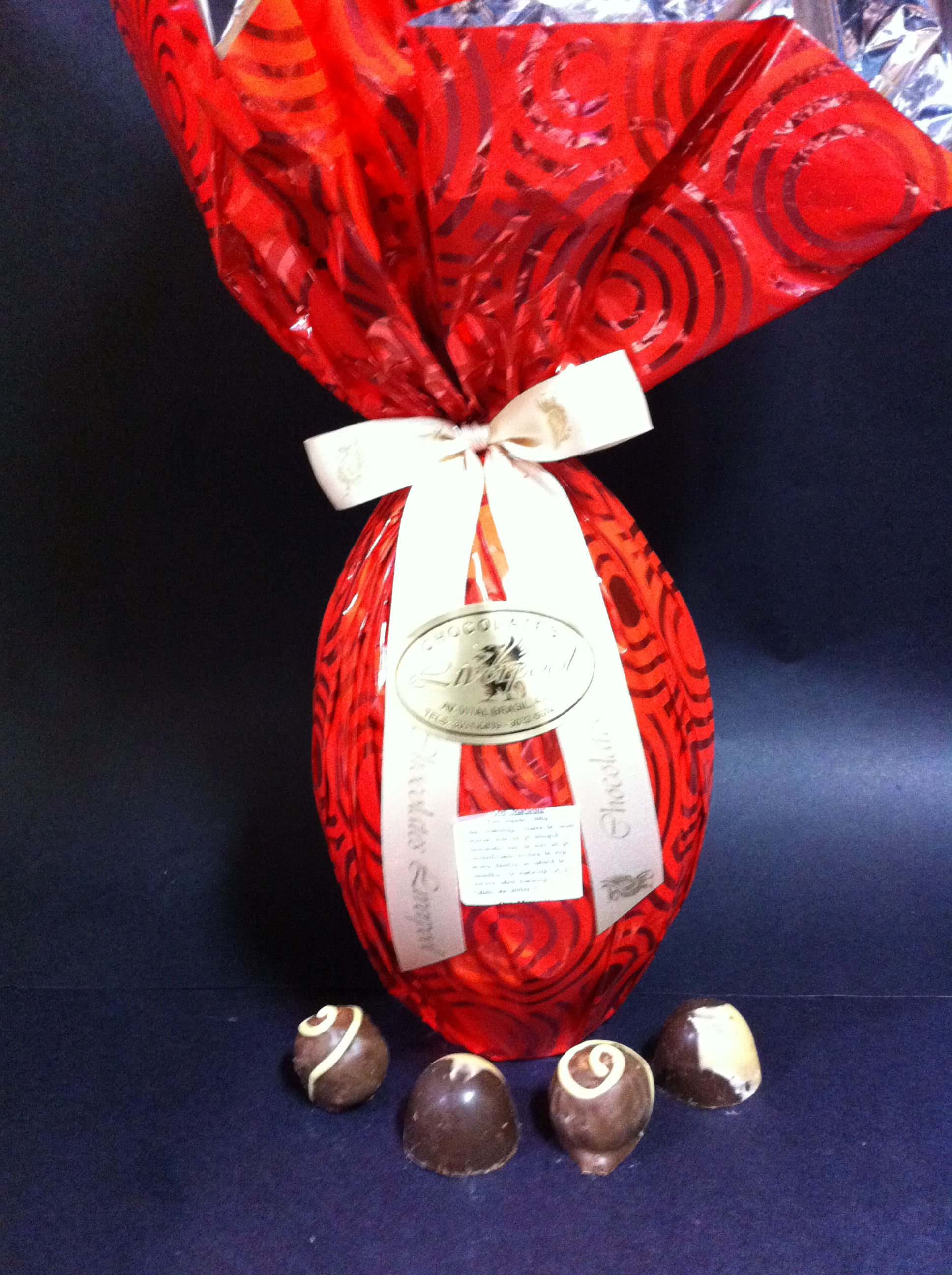 Ovo Recheado Maracujá 500 g