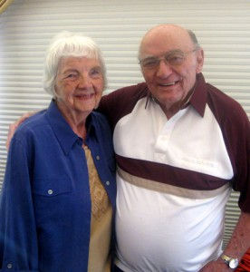 Ruth and Johnnie Sturgeon, of Clarkfield, have spread the joy of music throughout their 72-year marriage. The two will celebrate their next anniversary on Oct. 24. Photo by Ida Kesteloot