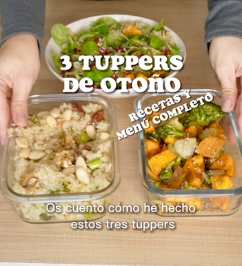 5 tuppers de otoño | Ejemplo con recetas