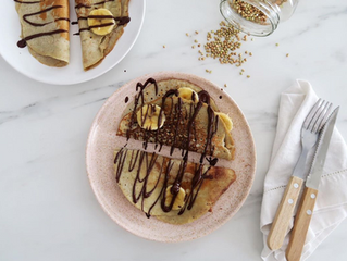 Creps dulces y proteicos de trigo sarraceno