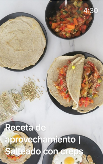 Te enseño en 5 minutos como hacer una receta de aprovechamiento
