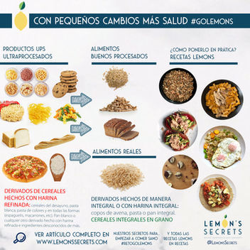 De harinas refinadas a cereales integrales | Pequeños cambios