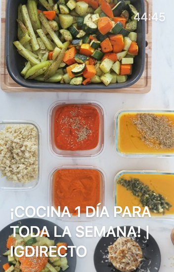 Menú Semana 2 - Reto 3 semanas sin ultraprocesados