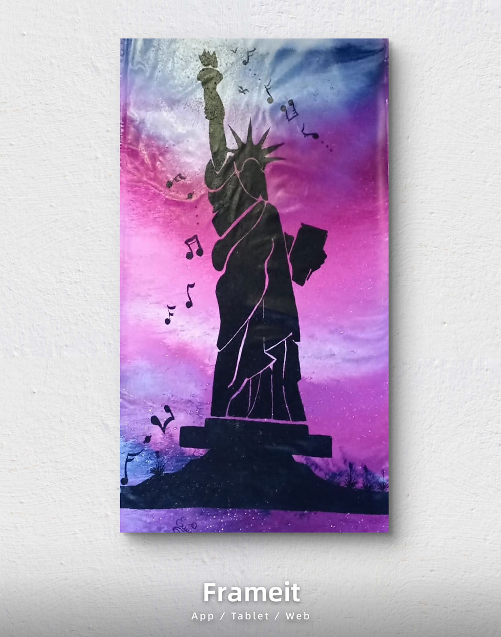 Miniatura: Arte Para Tu Hogar - Estatua de la libertad- Original