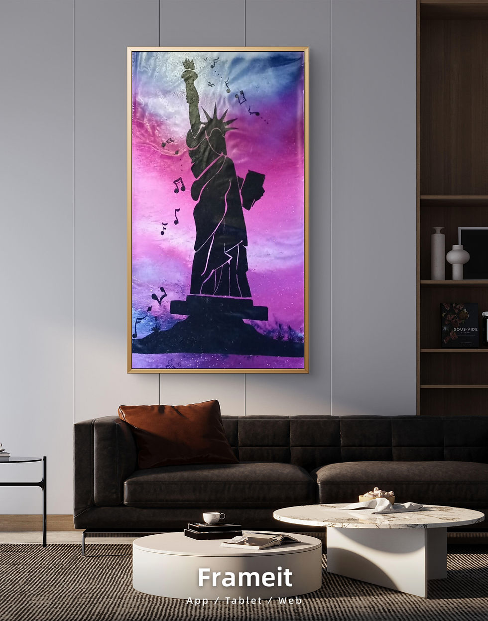 Miniatura: Arte Para Tu Hogar - Estatua de la libertad- Original