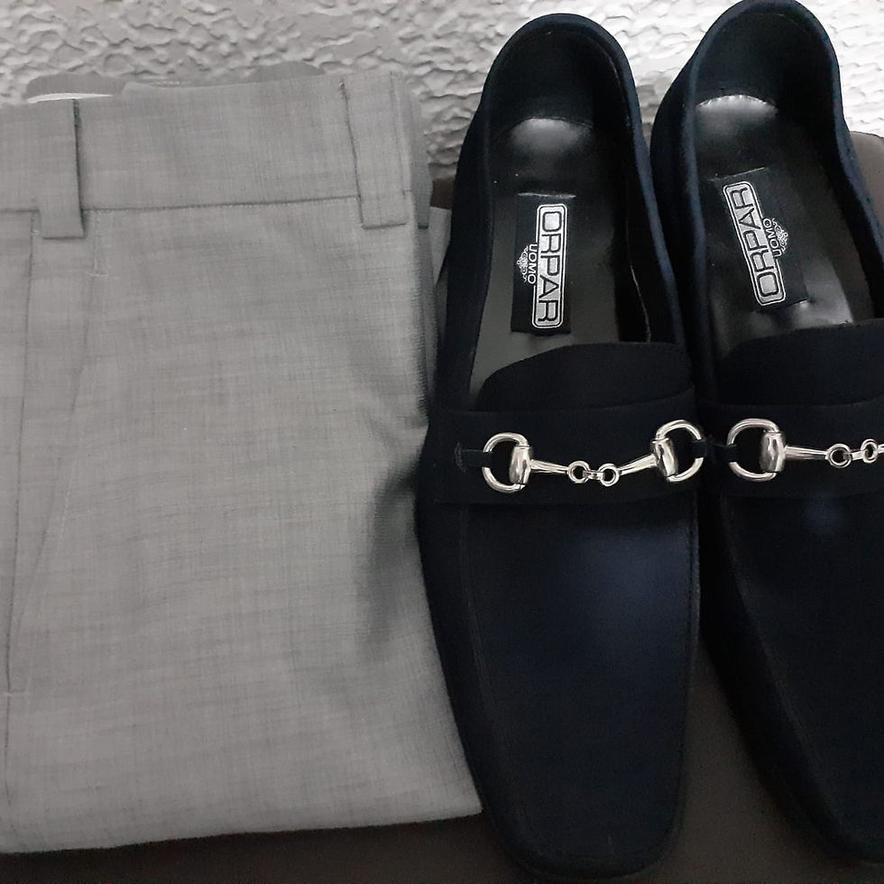 Miniatura: PANTALÓN EN DRIL Y LINO A LA MEDIDA