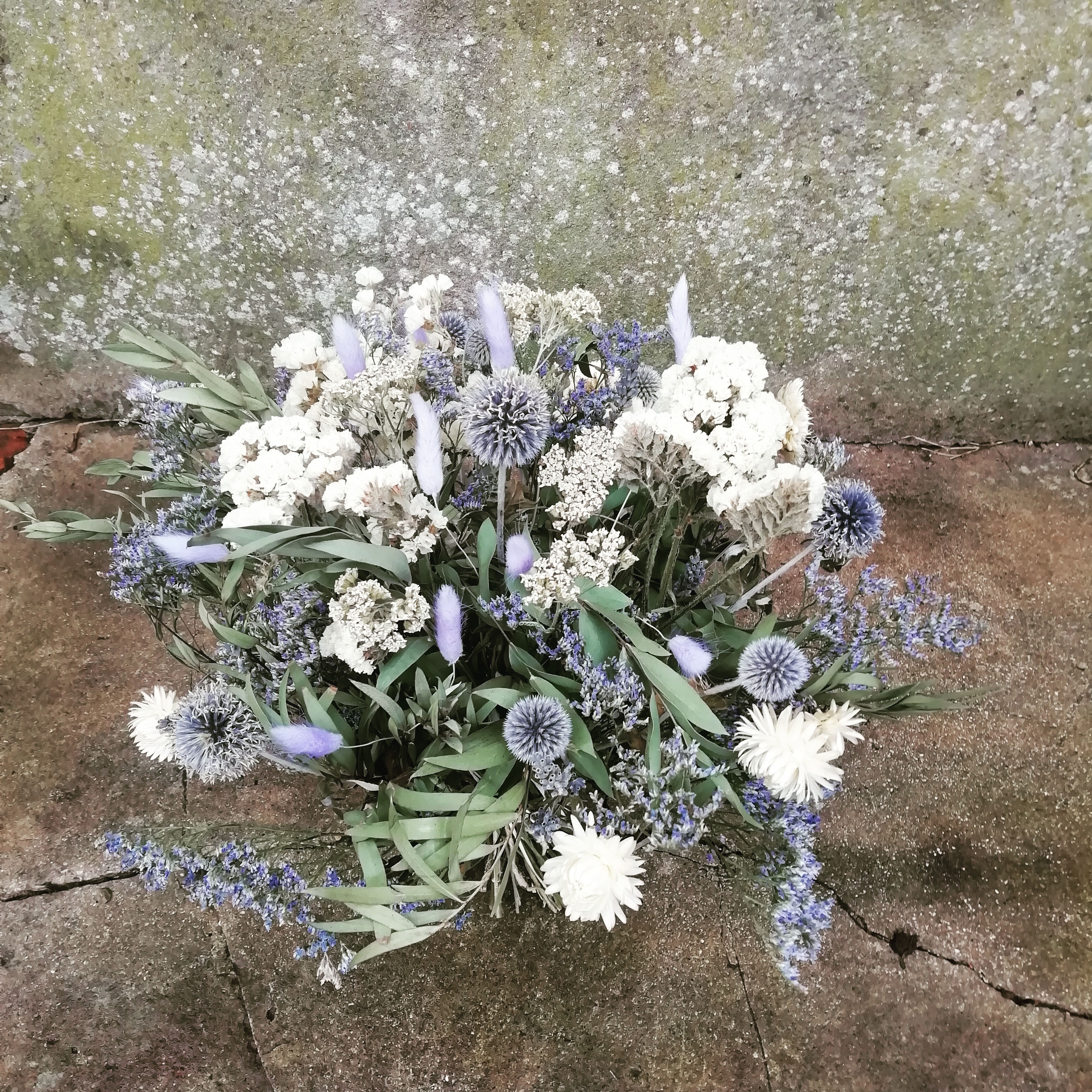 Bouquet de fleurs séchées