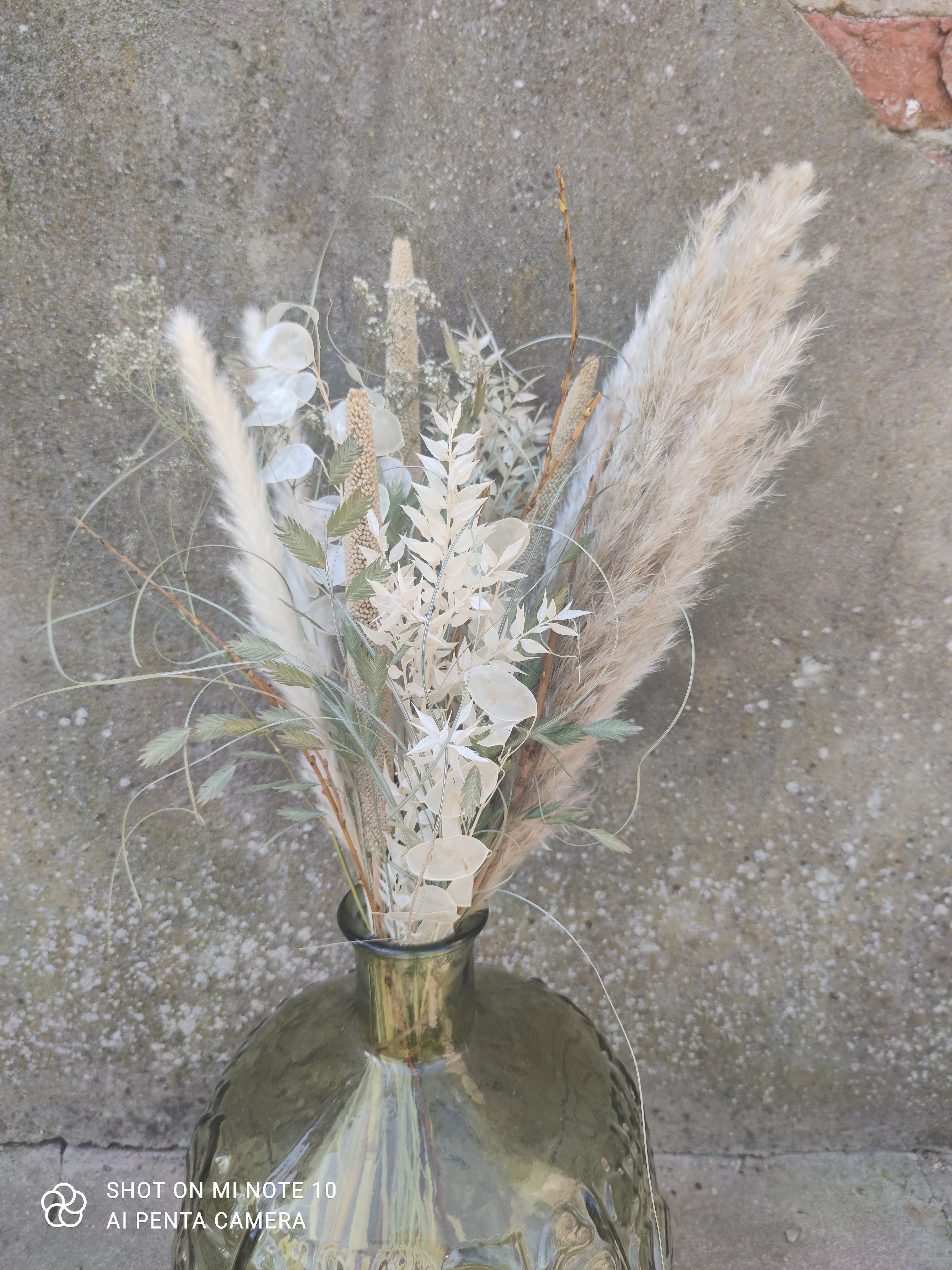 Bouquet de fleurs séchées