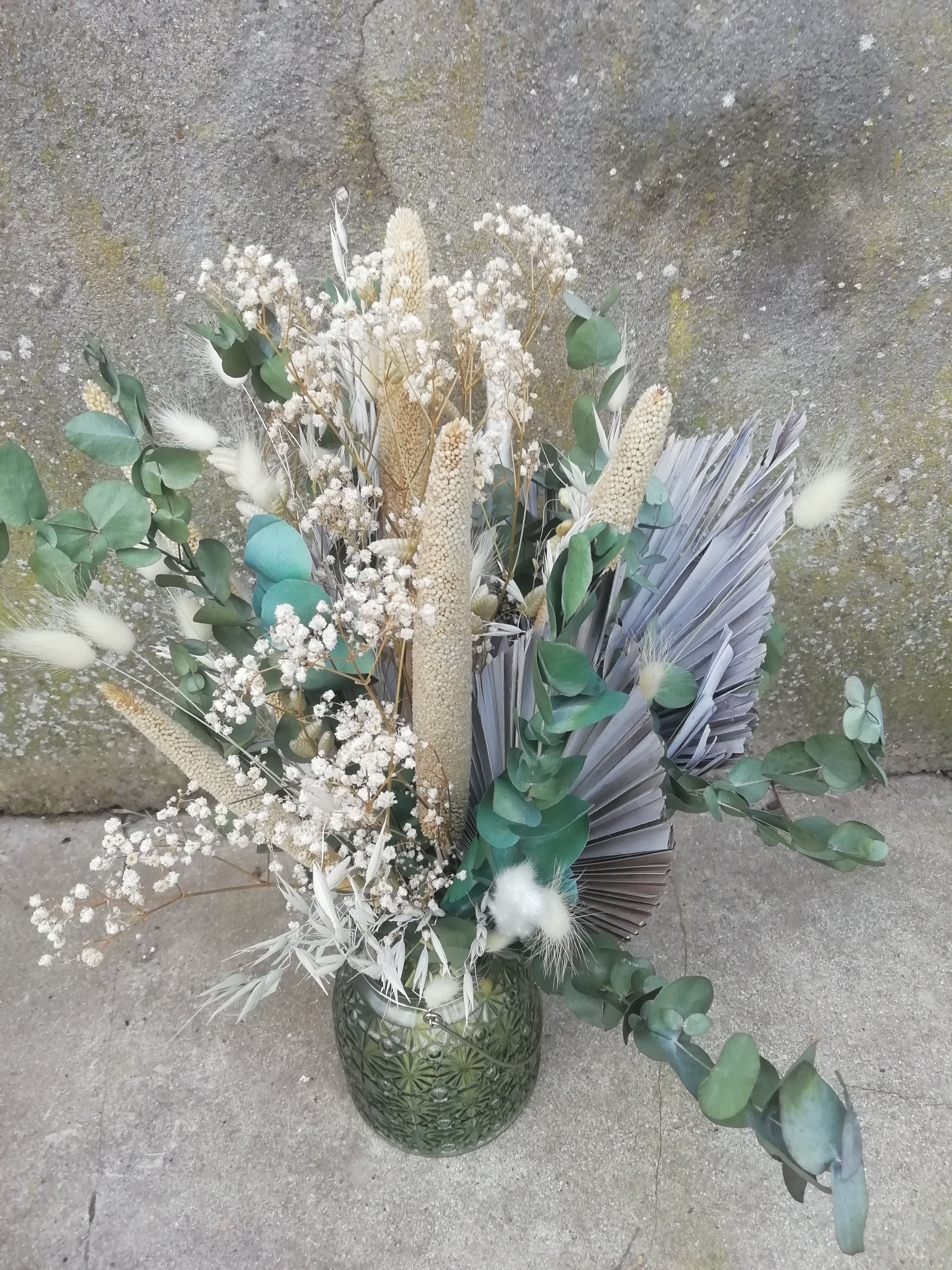 Bouquet de fleurs séchées