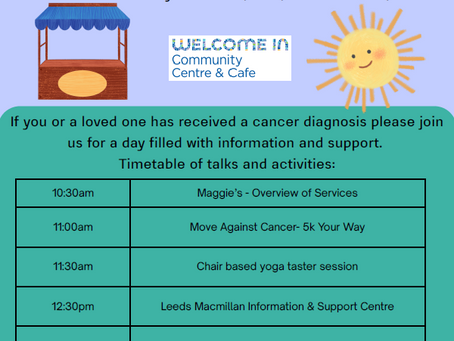 Cancer summer roadshow