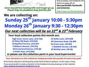 Food bank collection