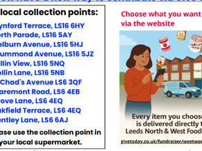 April community food bank collection