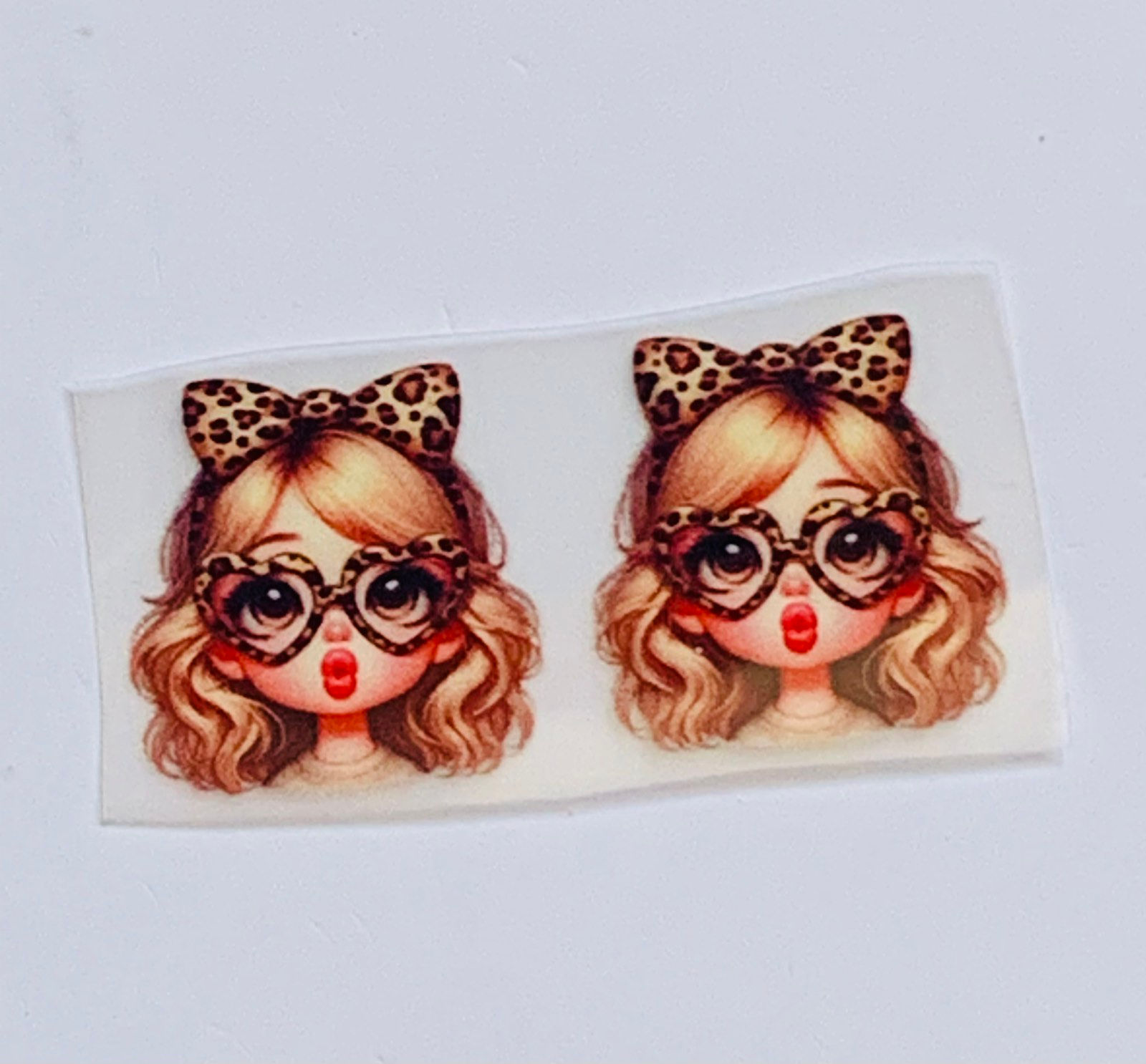 Термоналіпка 2шт для стрічки 2.5см 