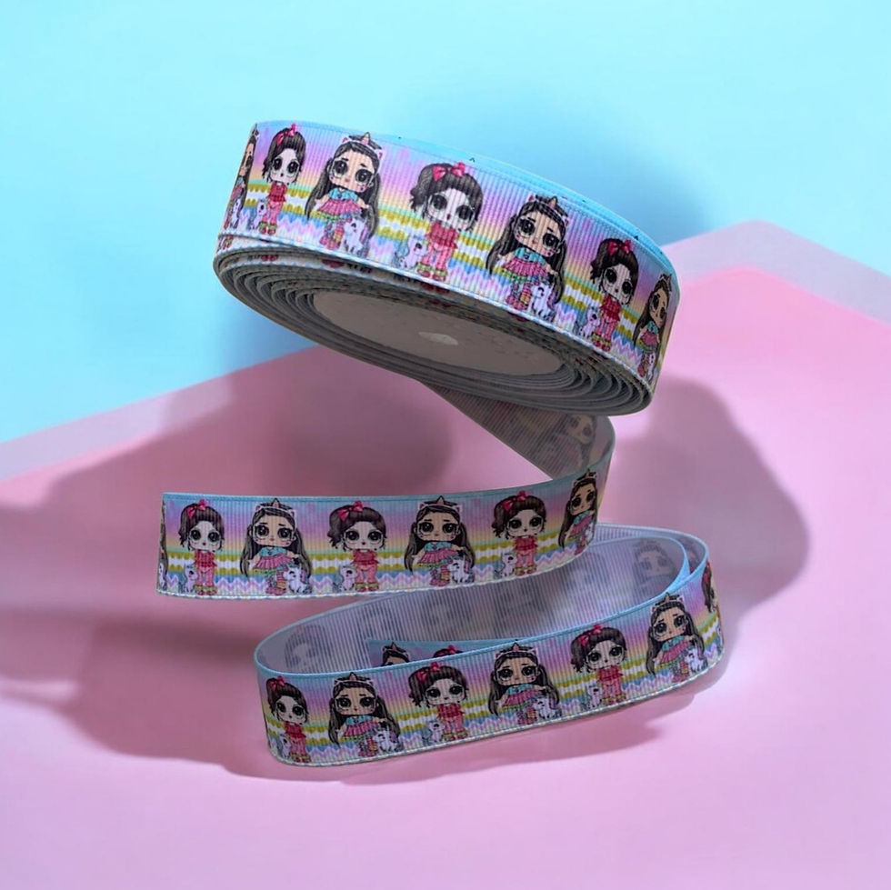 Прев'ю: Стрічка  з малюнком 2.5см  ЛОЛ