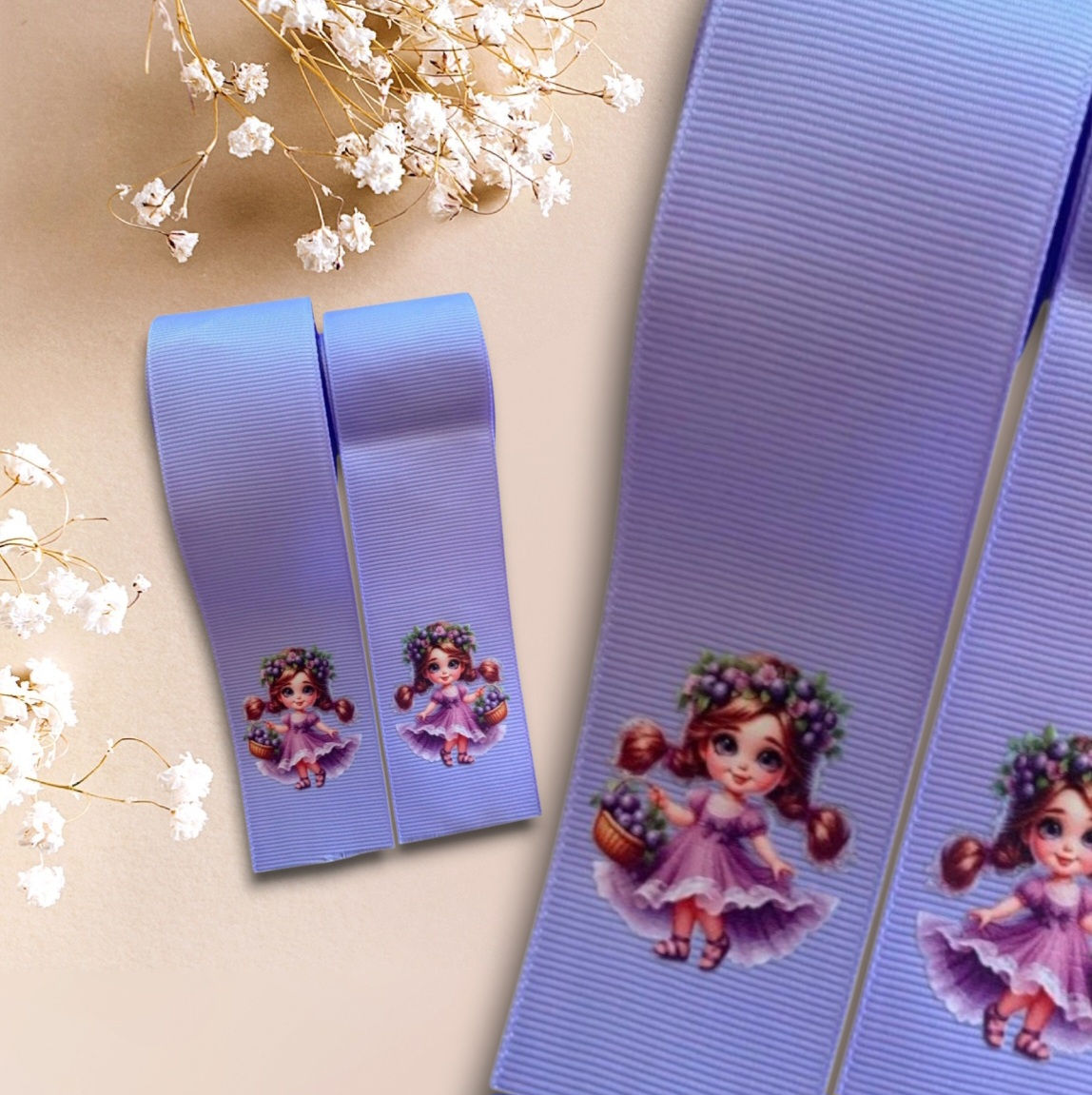 Стрічка з сублімацією 2 шт по 1м ширина стрічки 4см