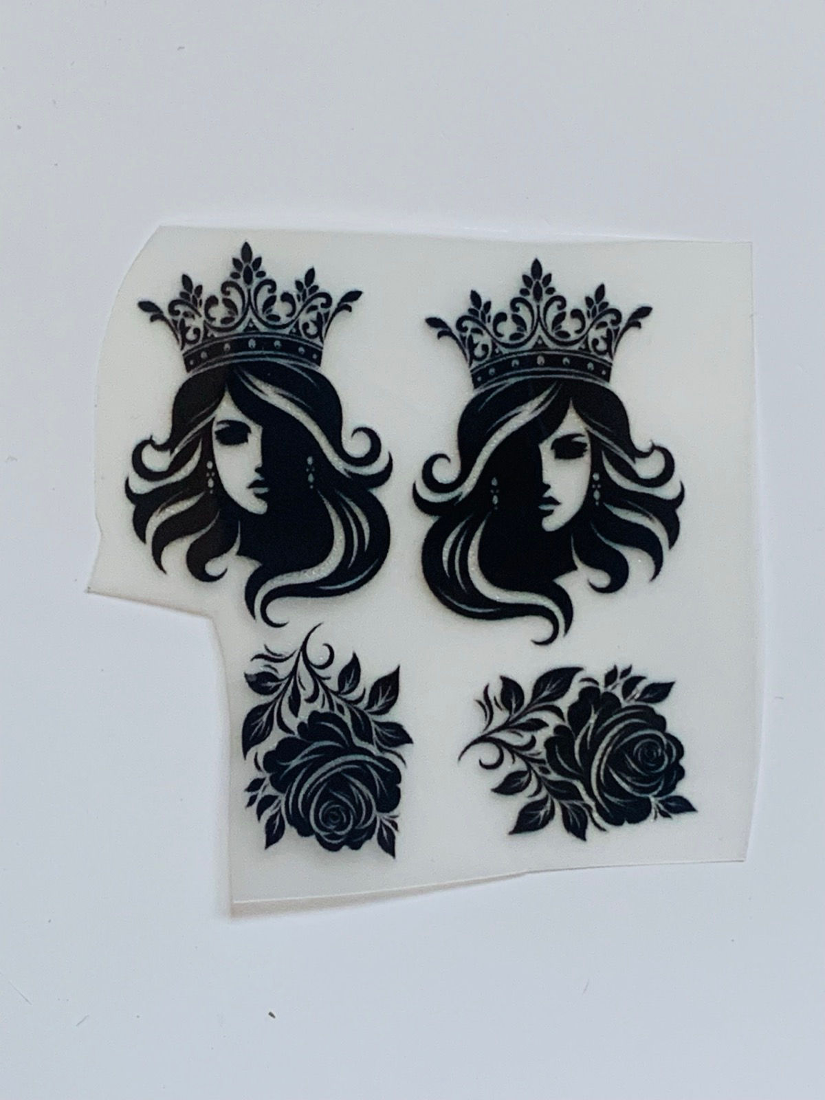 Термоналіпка 4шт для стрічки 2.5см 