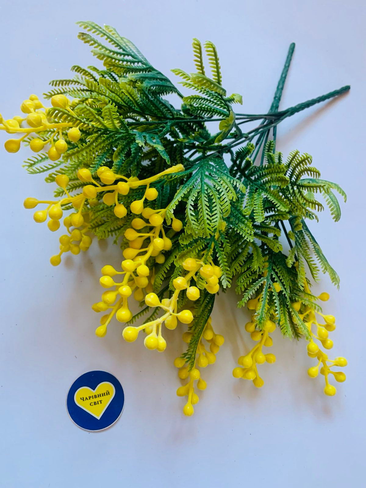 Букет мімози ,5 гілок  розмір 35см