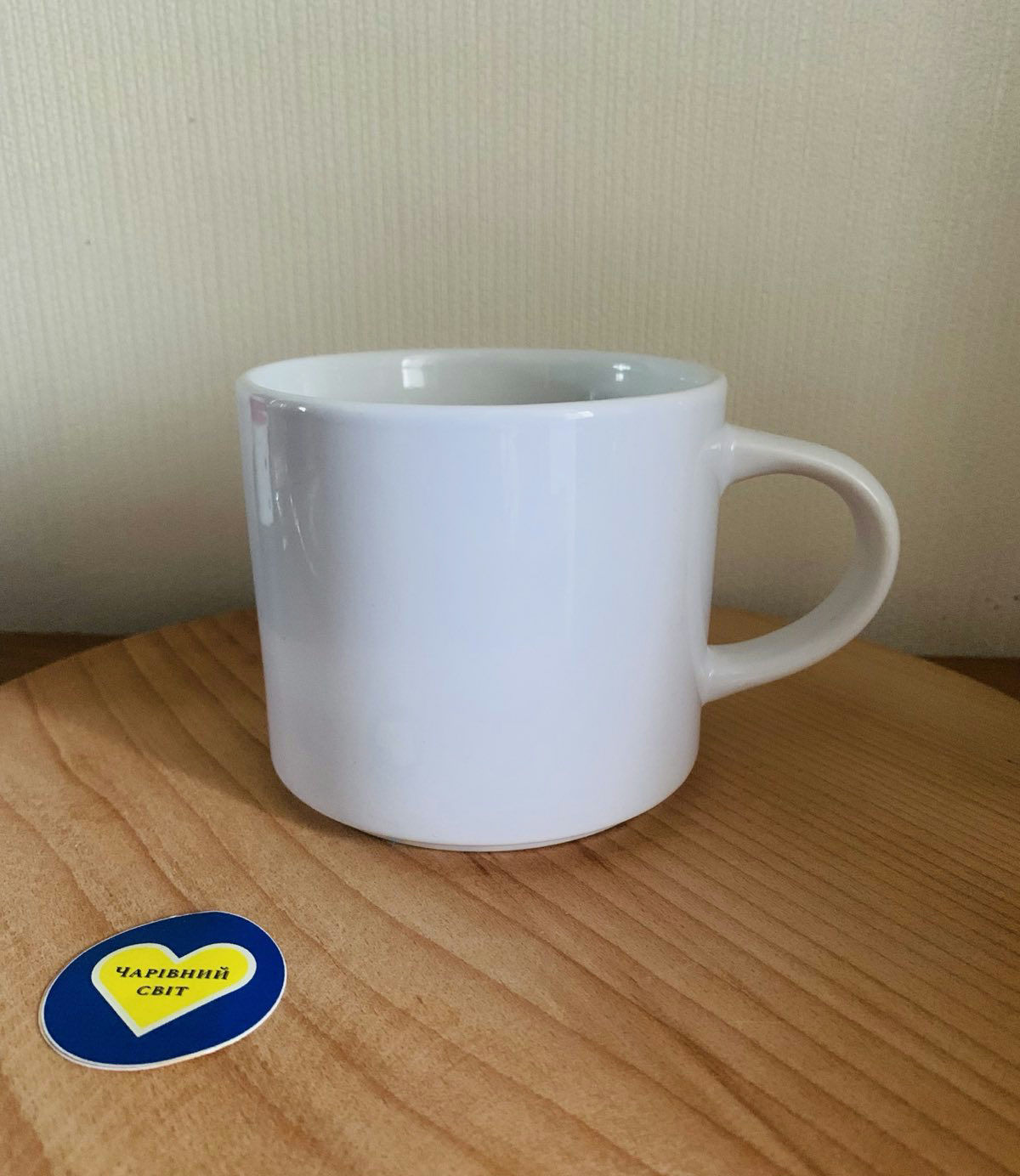 Чашка  425мл  для  сублімації ,,колір білий 