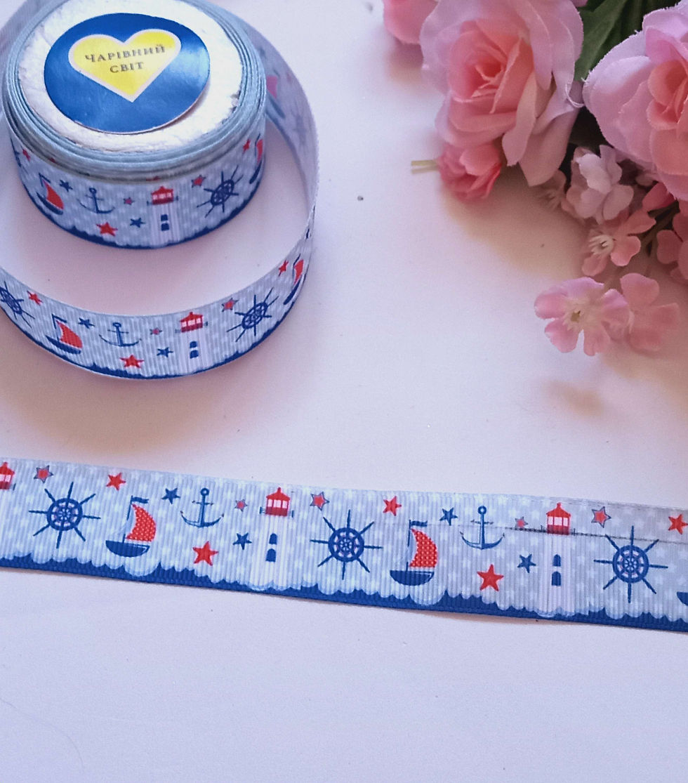 Прев'ю: стрічка 2.5 см з малюнком