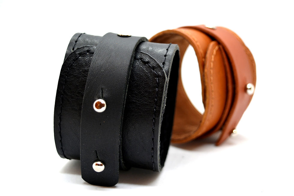 Thumbnail: Unisex leather cuff