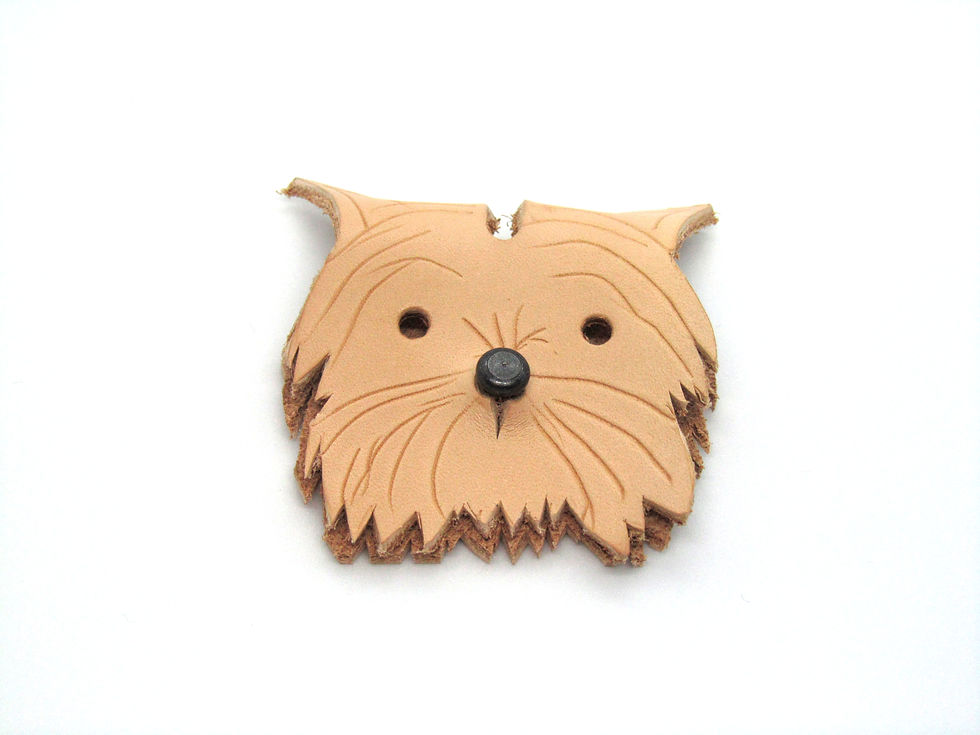 Thumbnail: Dog shaped cable tidy. Yorkie