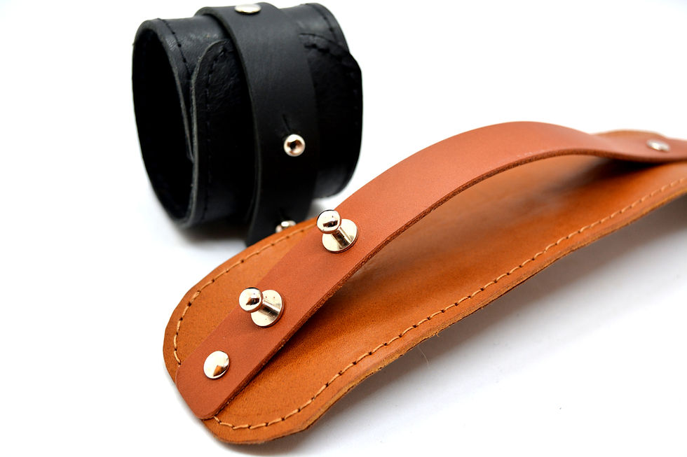 Thumbnail: Unisex leather cuff