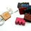 Thumbnail: Personalized  leather cable tidy