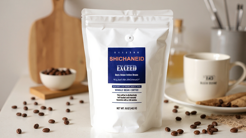 Shichaneid EXCEED Dark Roast WHOLE BEAN Coffee