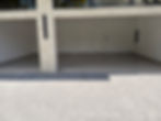 Garage floor coating installation for new construction home in Jupiter Florida