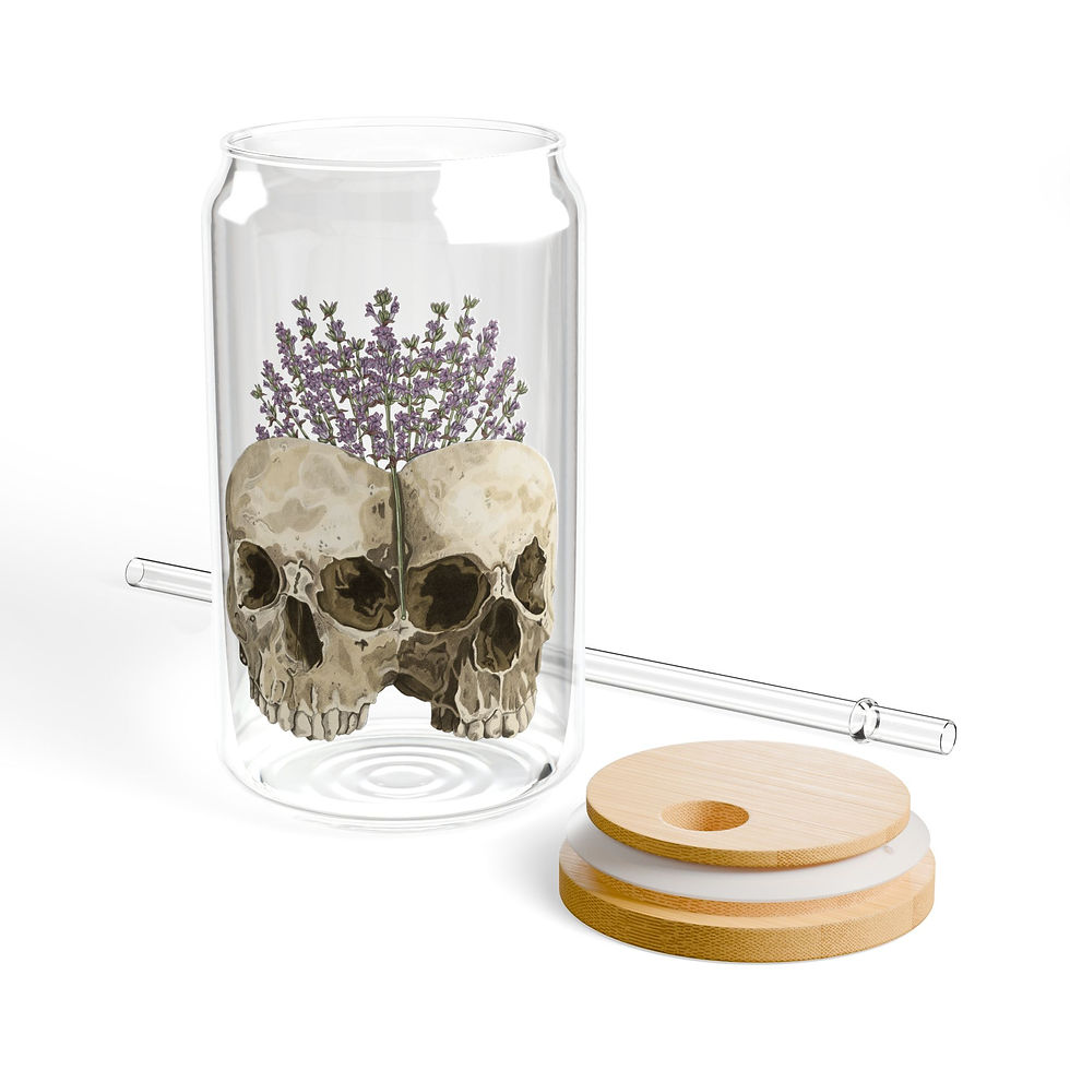 Thumbnail: Astrology Glass with Lid and Straw