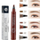 Thumbnail: SUAKE Liquid Eyebrow Pencil Waterproof Microblading Fork Tip Fine Sketch Profess